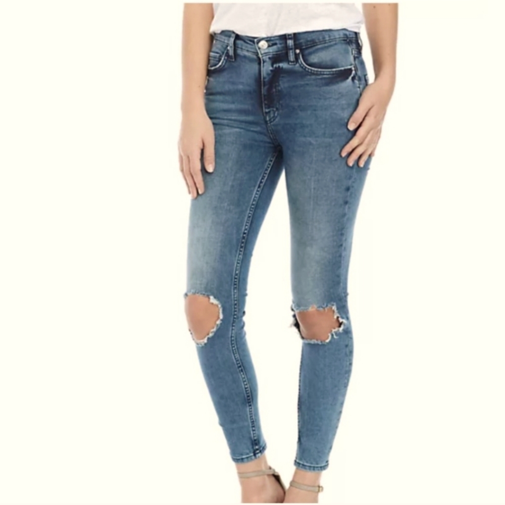 Free People Busted Knee Skinny Jean NWT